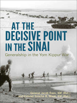 cover image of At the Decisive Point in the Sinai